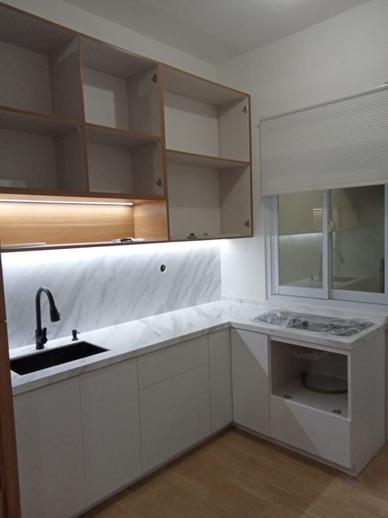 Kitchen Set Industrial Warm Wood